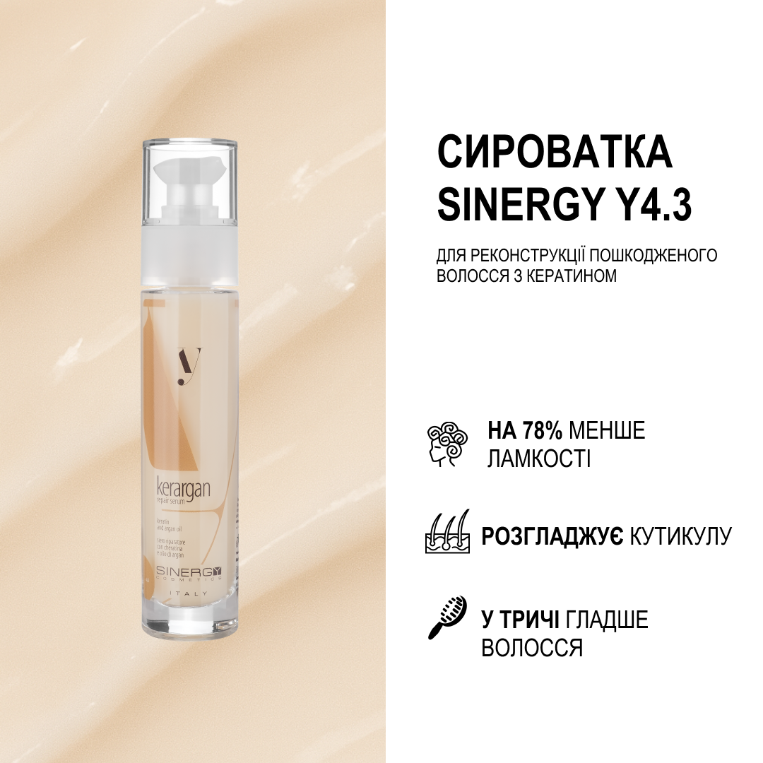 Sinergy™ Набір для реконструкції пошкодженого волосся серії Y4