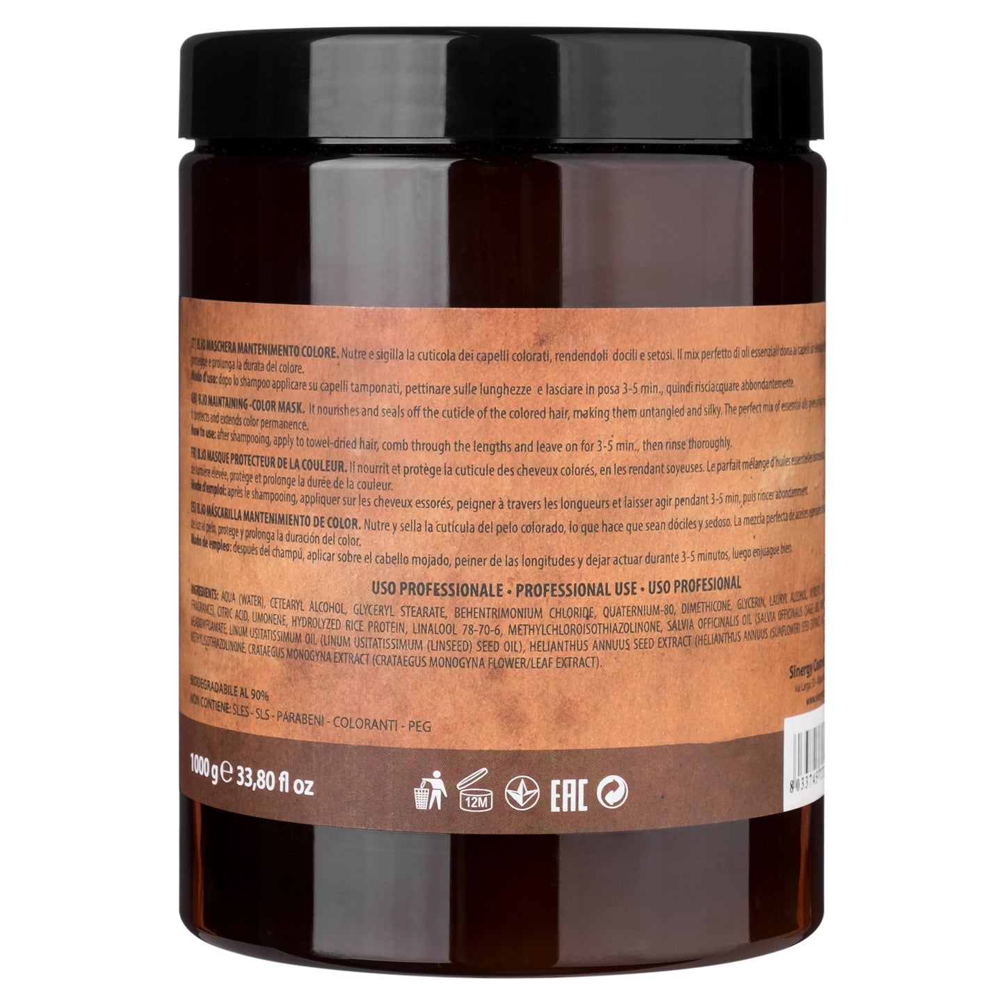 Маска для фарбованого волосся B.iO Sinergy 1000 мл