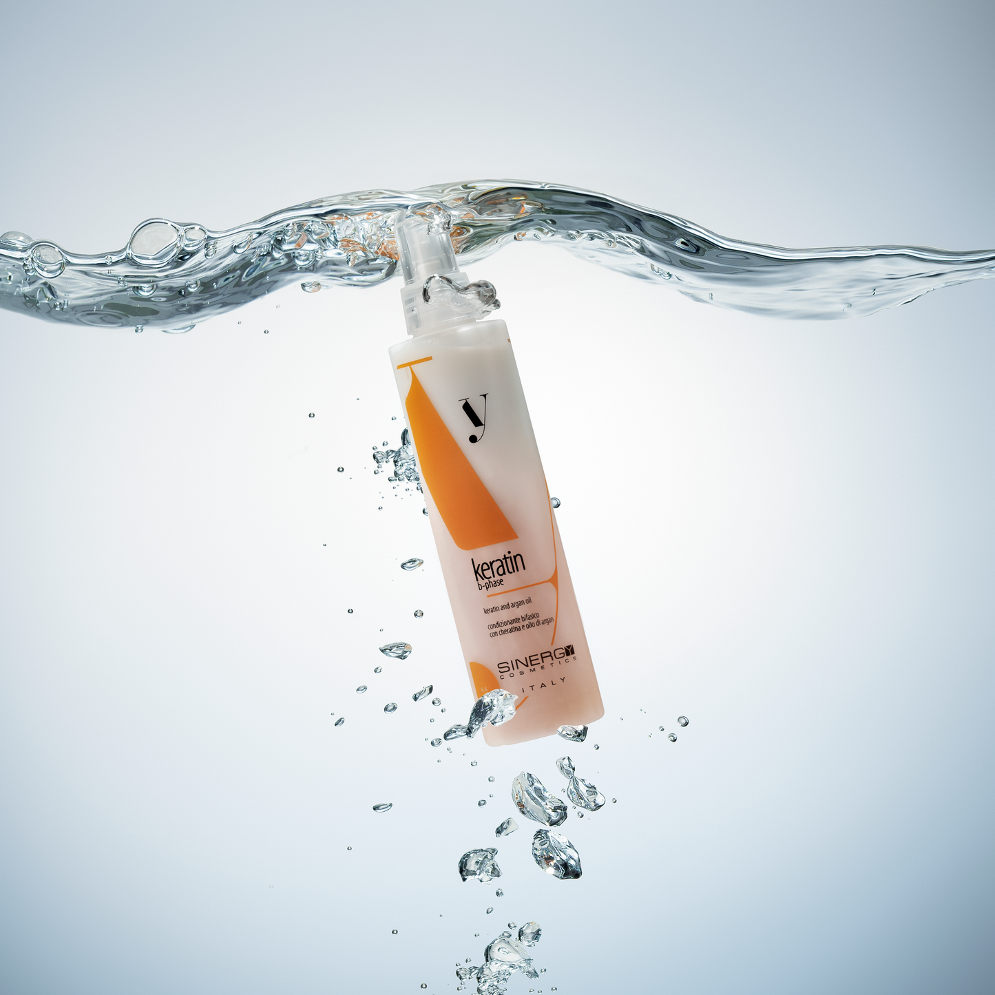 Двофазна есенція для регенерації волосся з кератином та арганою Y4.4 Sinergy 200 мл