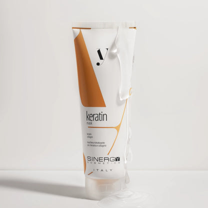 Маска Smart для реконструкції пошкодженого волосся з кератином Y4.2 Sinergy 250 мл