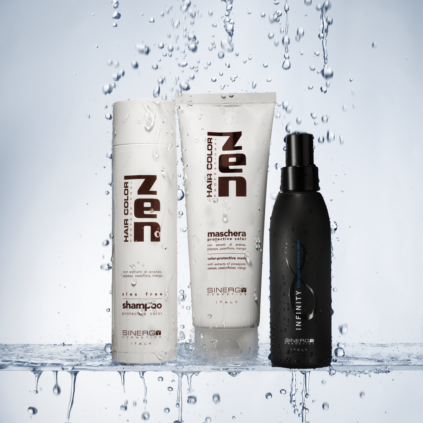 Набір для збереження кольору фарбованого волосся серії ZEN Sinergy