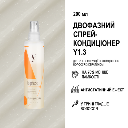 Sinergy™ Набір для реконструкції та зволоження сухого пошкодженого волосся серії Y1