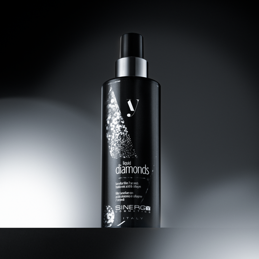 Спрей-філер миттєвої дії з гіалуроновою кислотою для волосся LIQUID DIAMONDS Sinergy, 200мл